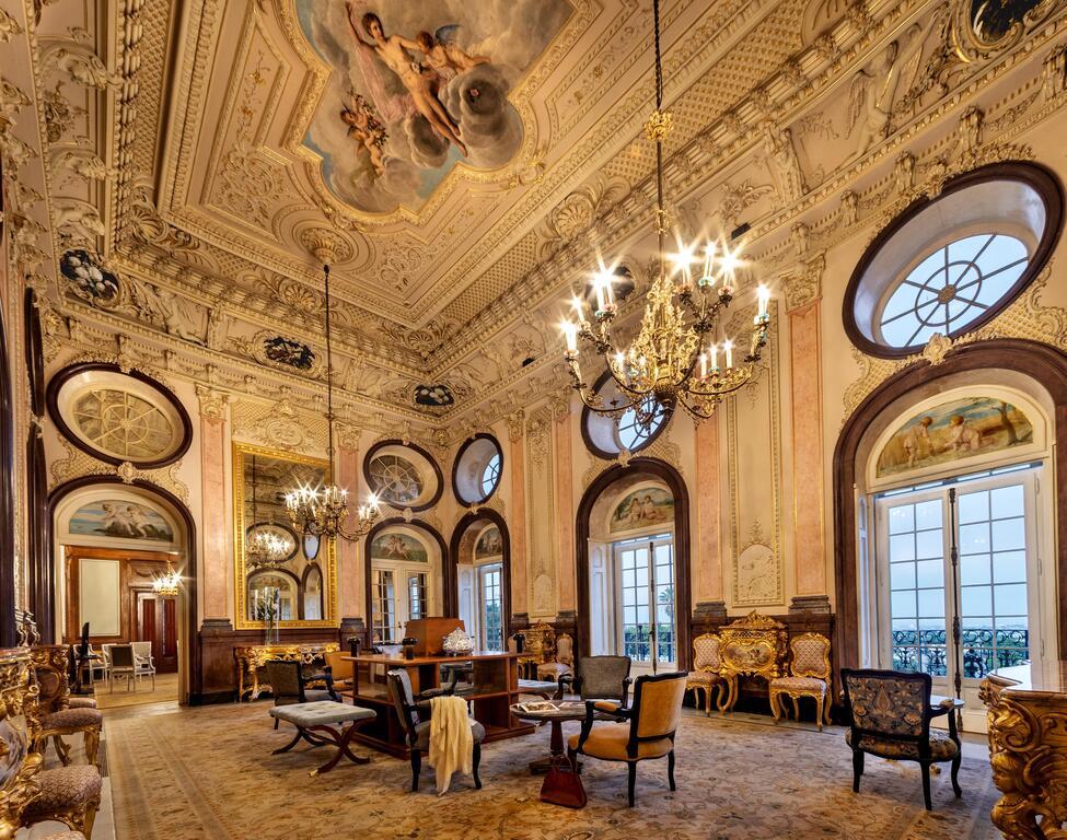 Salón del palacio de Estoi, foto de Booking