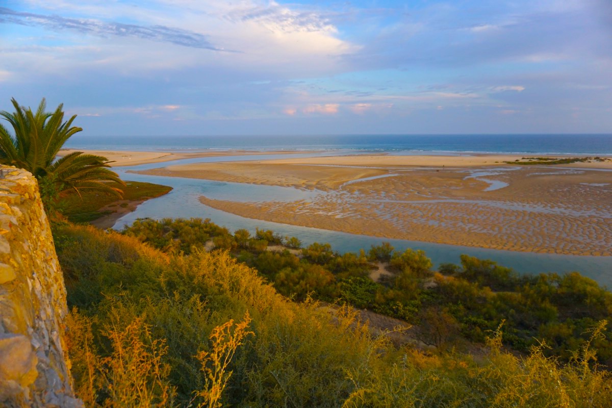 Sotavento algarvío. Foto en Cacela Velha, Parque Natural da Ría Formosa