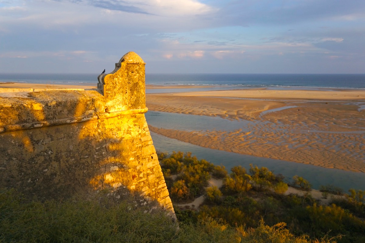 Atardecer en Cacela Velha con vistas a la ría