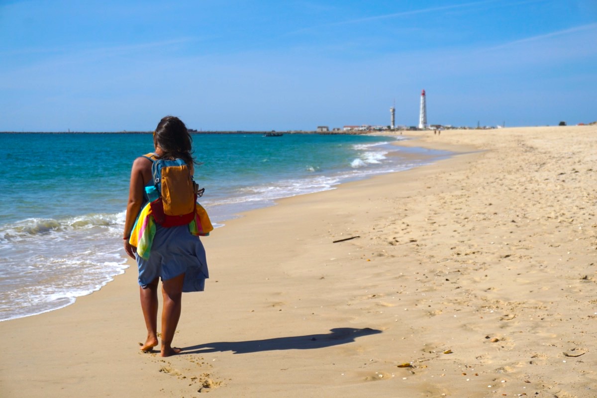Caminando desde la playa de Culatra a la playa de Farol, dos paraísos a golpe de barco desde Olhão