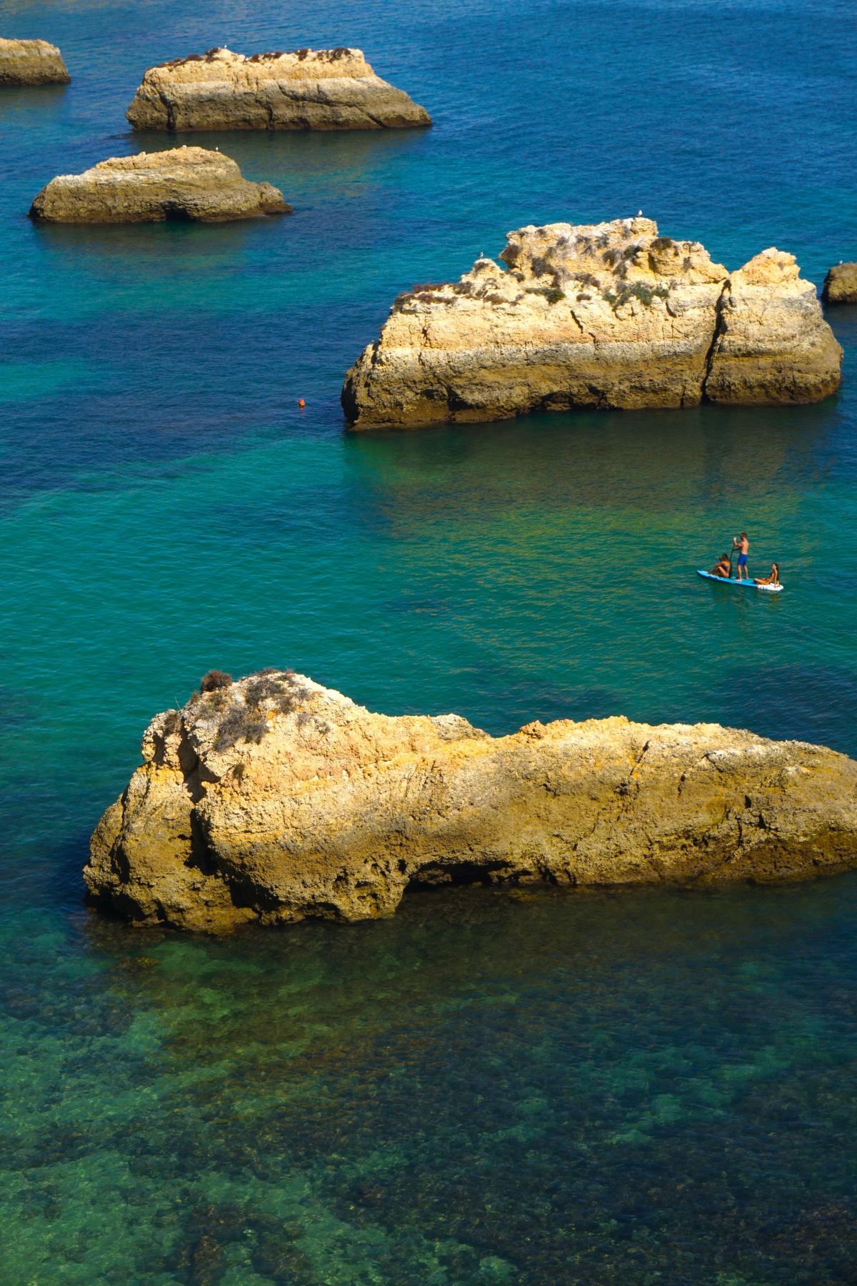 Paddle Surf (SUP) en el Algarve, de las mejores formas de llegar a calas donde estar e soledad