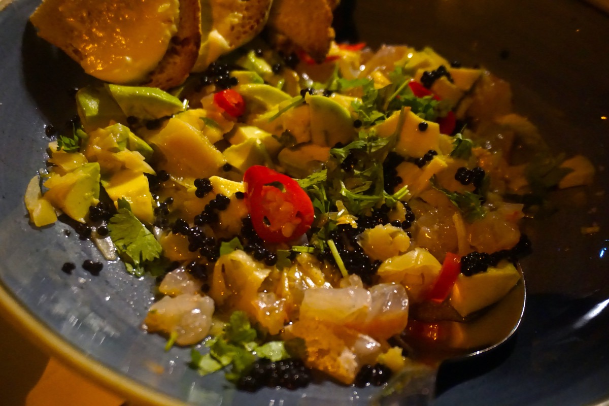 Ceviche en el Noélia & Jerónimo