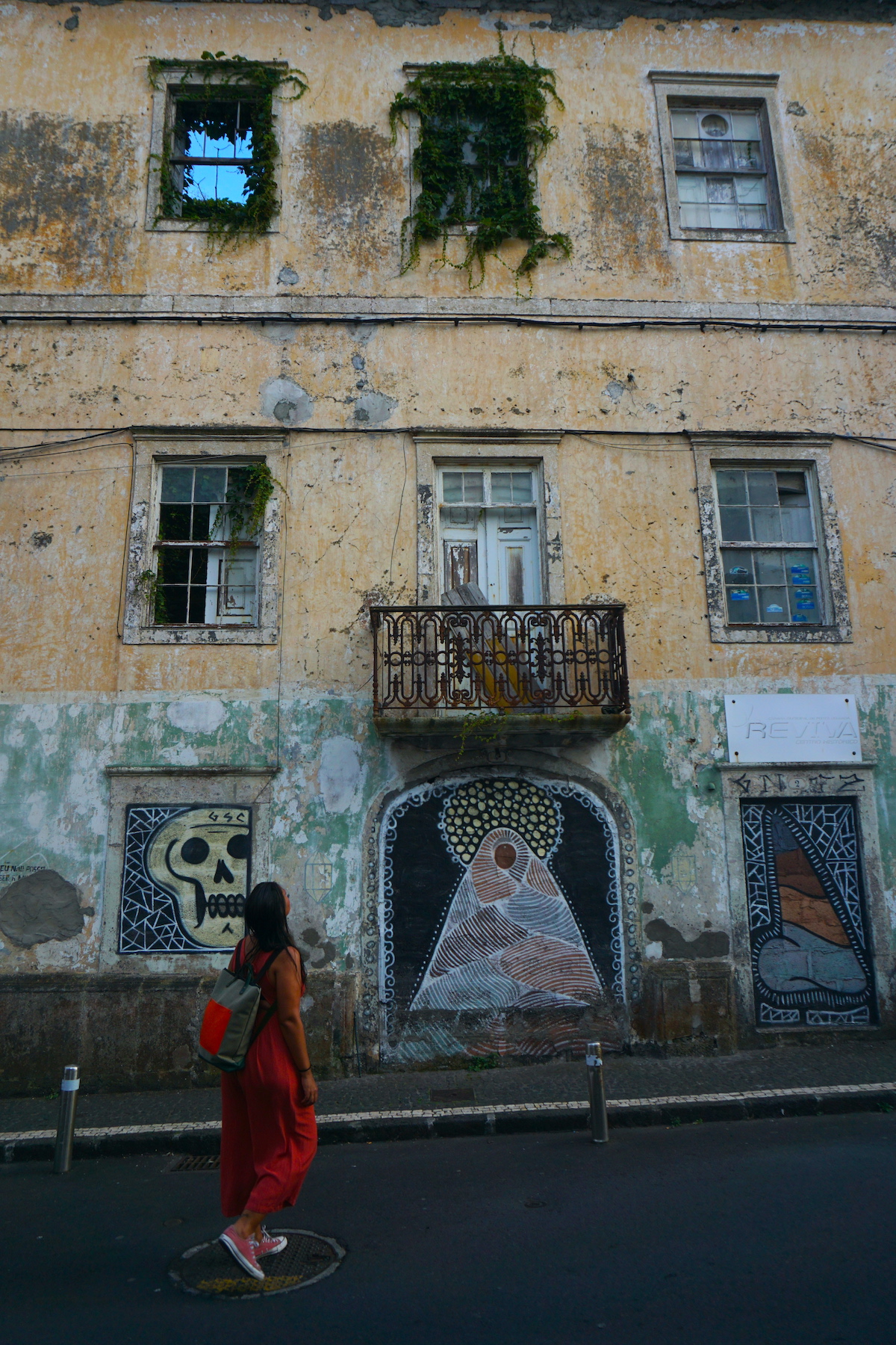 Arte urbano en Ponta Delgada