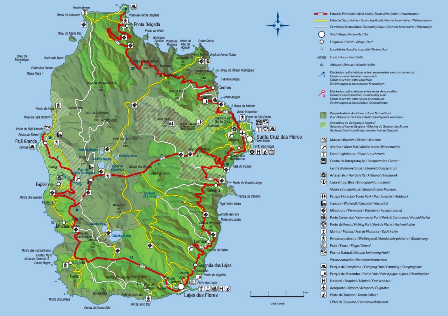 Mapa de las Islas Azores: ¿Dónde están las Islas Azores? - RandomTrip