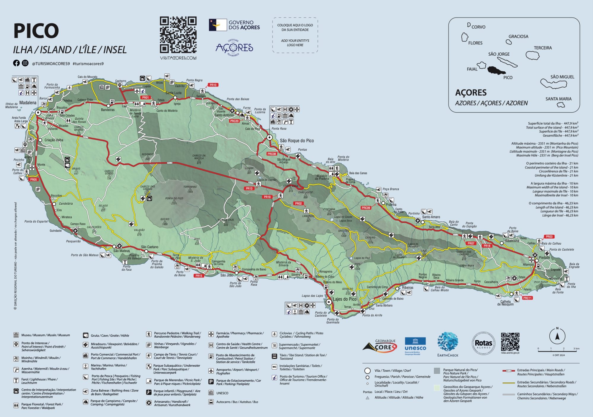 Mapa de las Islas Azores: ¿Dónde están las Islas Azores? - RandomTrip
