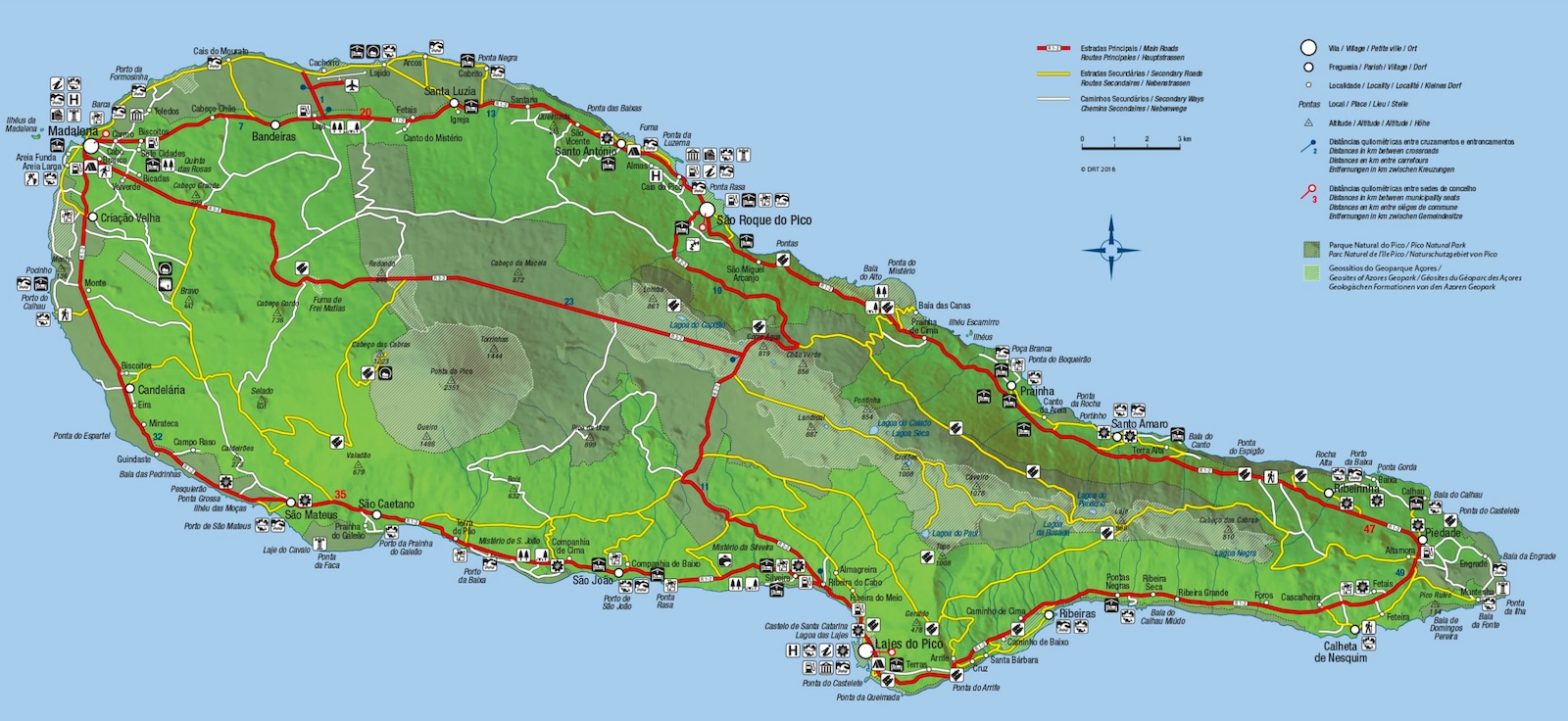 Mapa de las Islas Azores: ¿Dónde están las Islas Azores? - RandomTrip